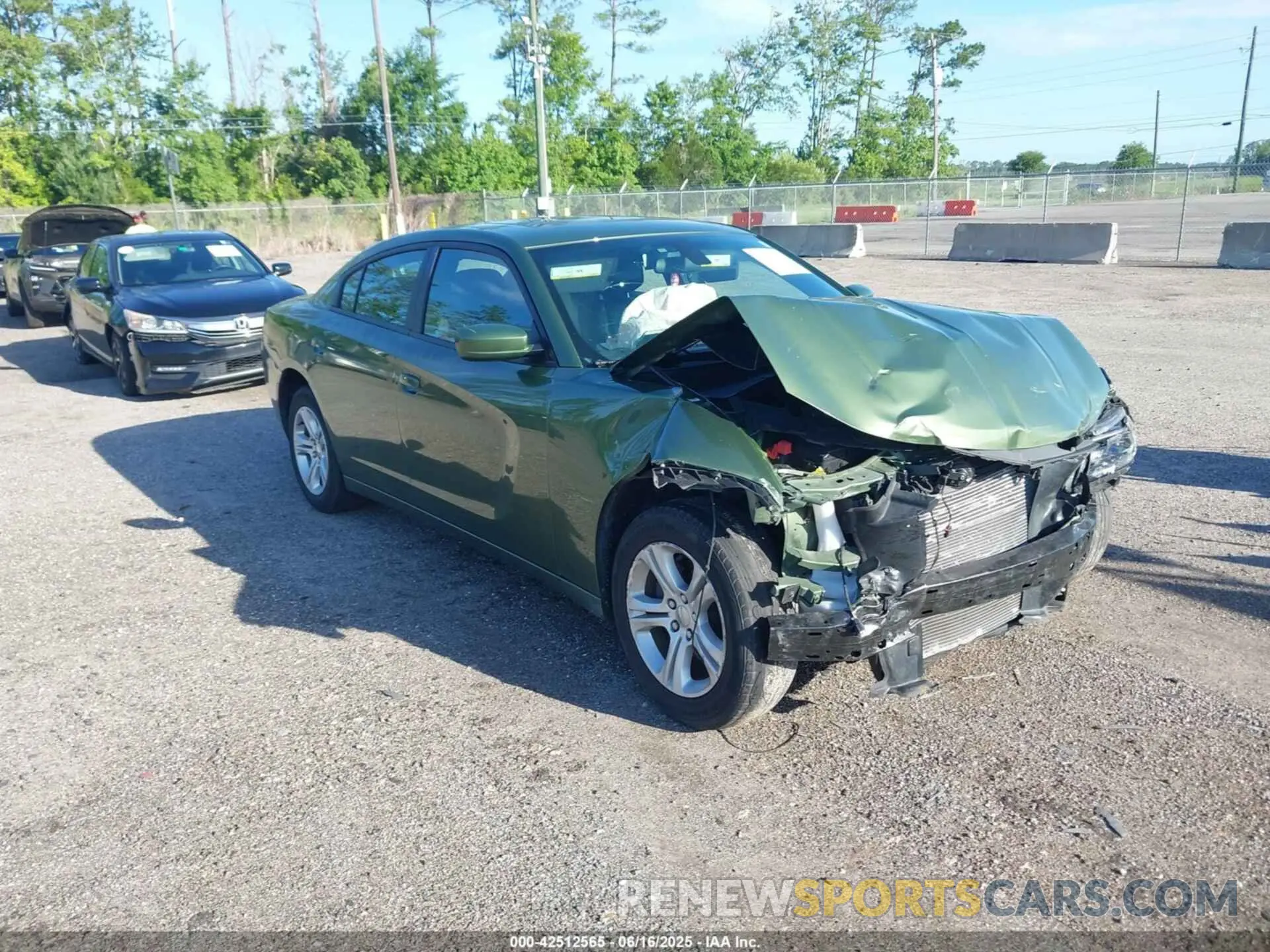 1 fotografías del automóvil dañado 2C3CDXBG3LH231726 DODGE CHARGER 2020