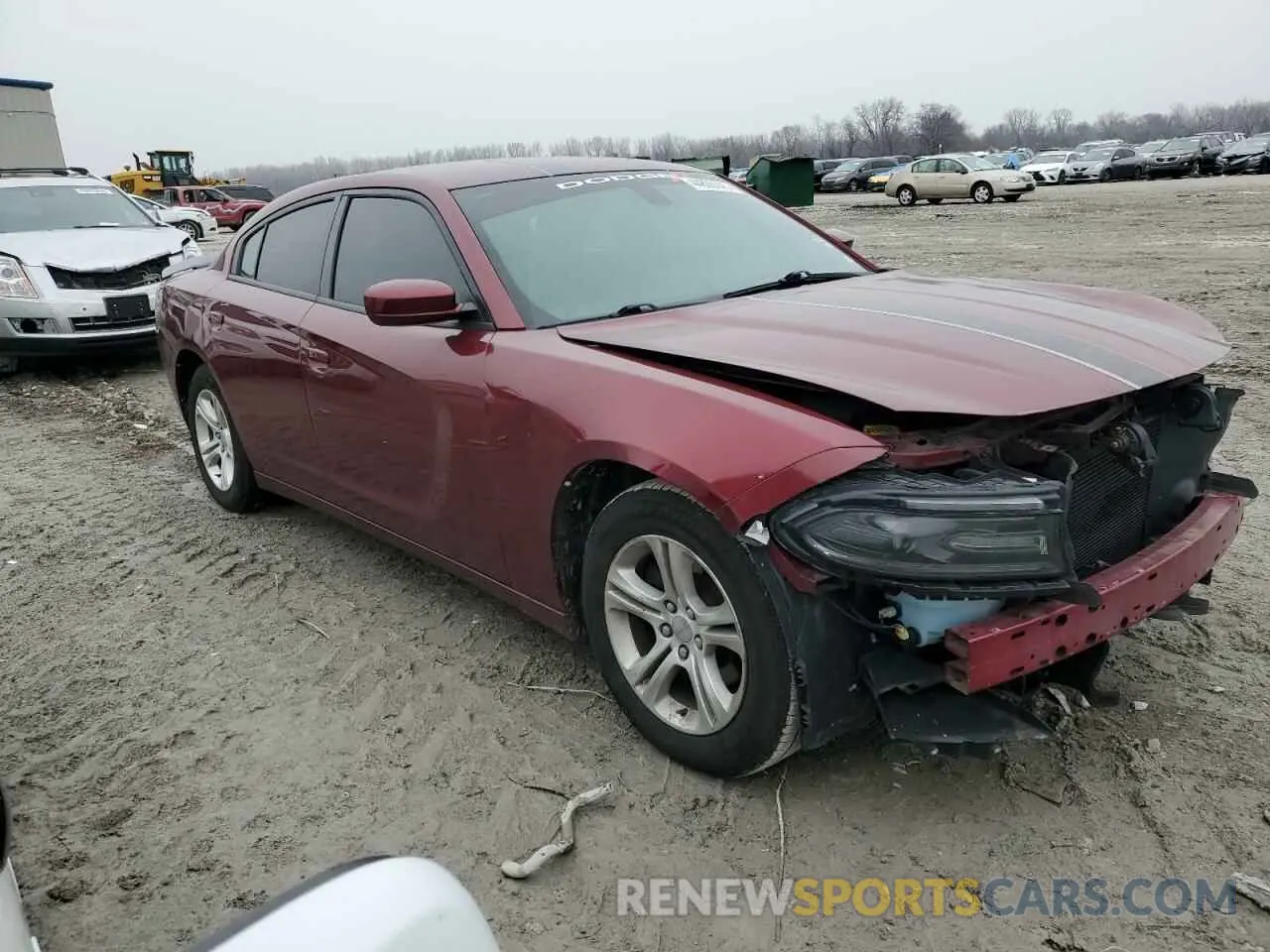 4 fotografías del automóvil dañado 2C3CDXBG5LH112513 DODGE CHARGER 2020