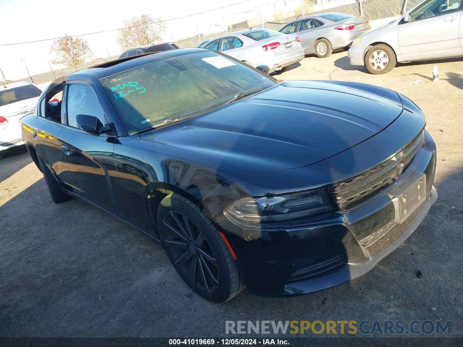 1 fotografías del automóvil dañado 2C3CDXBG5LH144720 DODGE CHARGER 2020