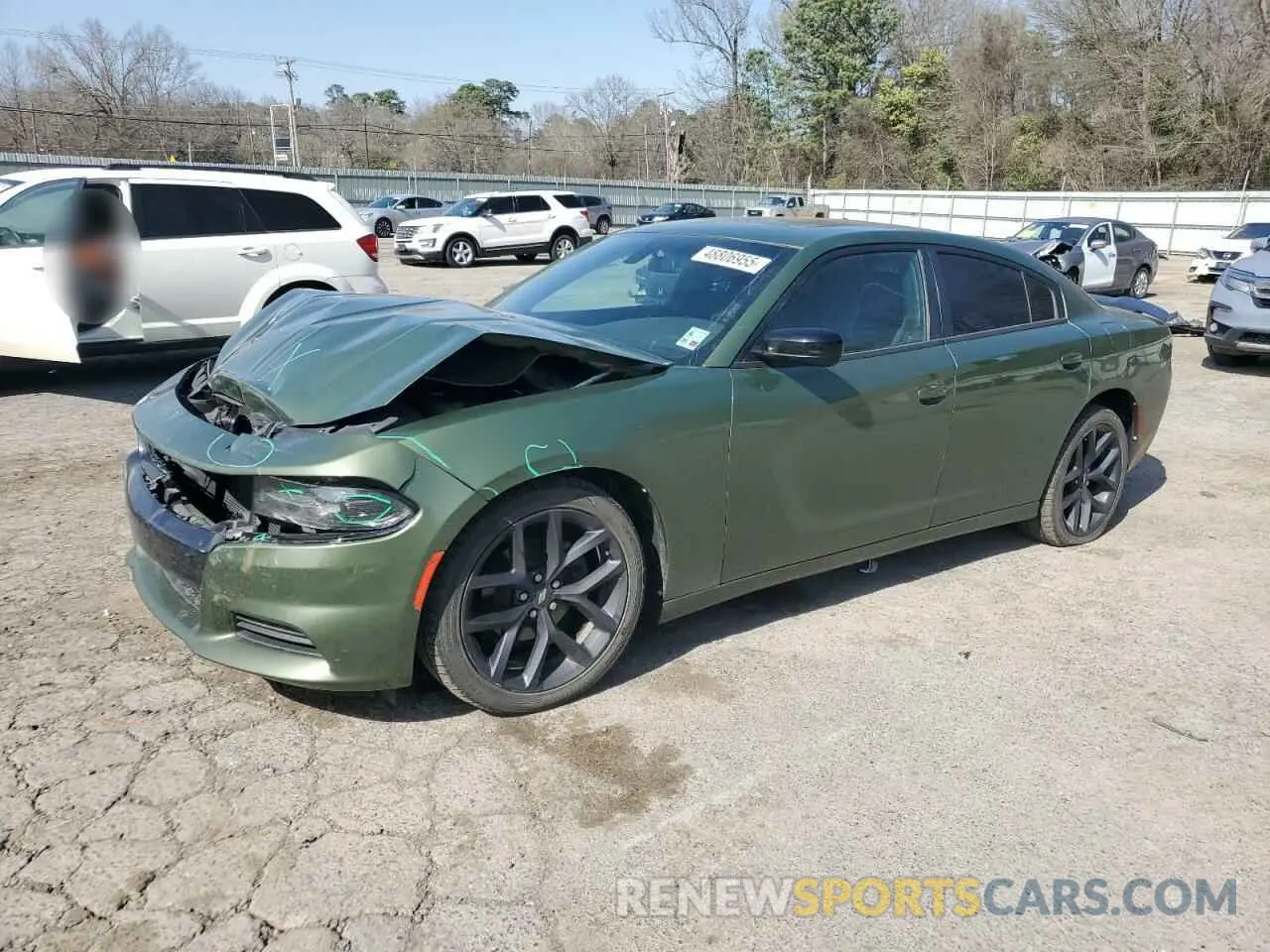 1 fotografías del automóvil dañado 2C3CDXBG5LH177636 DODGE CHARGER 2020