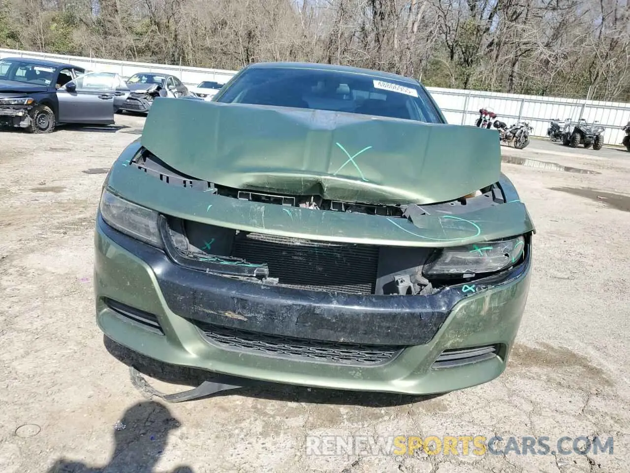 5 fotografías del automóvil dañado 2C3CDXBG5LH177636 DODGE CHARGER 2020