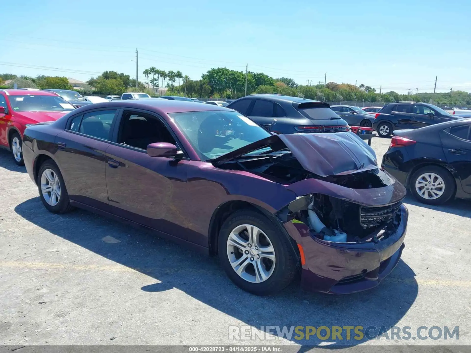 1 fotografías del automóvil dañado 2C3CDXBG5LH220064 DODGE CHARGER 2020