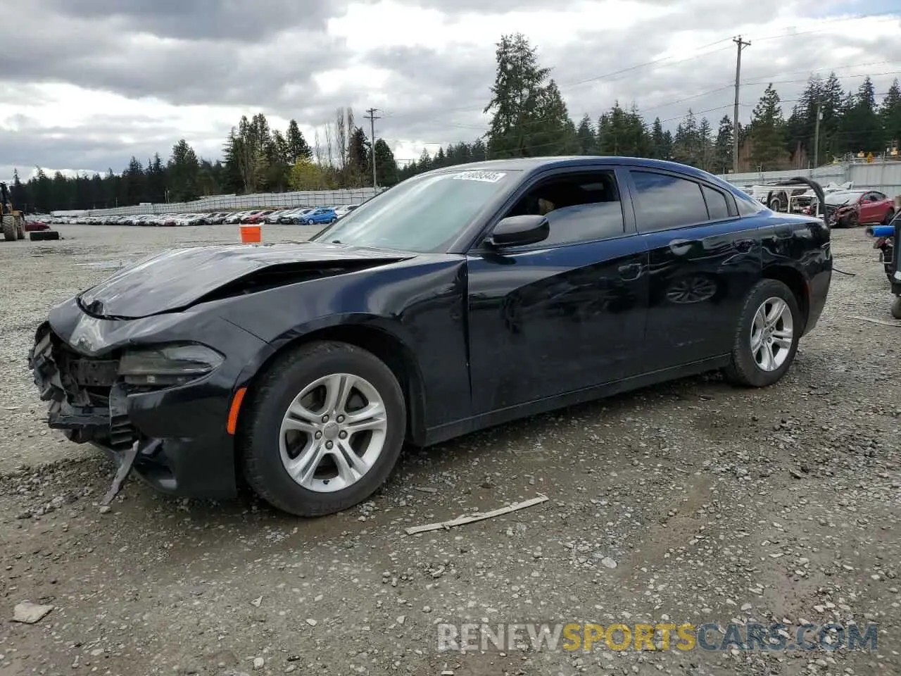 1 fotografías del automóvil dañado 2C3CDXBG6LH133421 DODGE CHARGER 2020