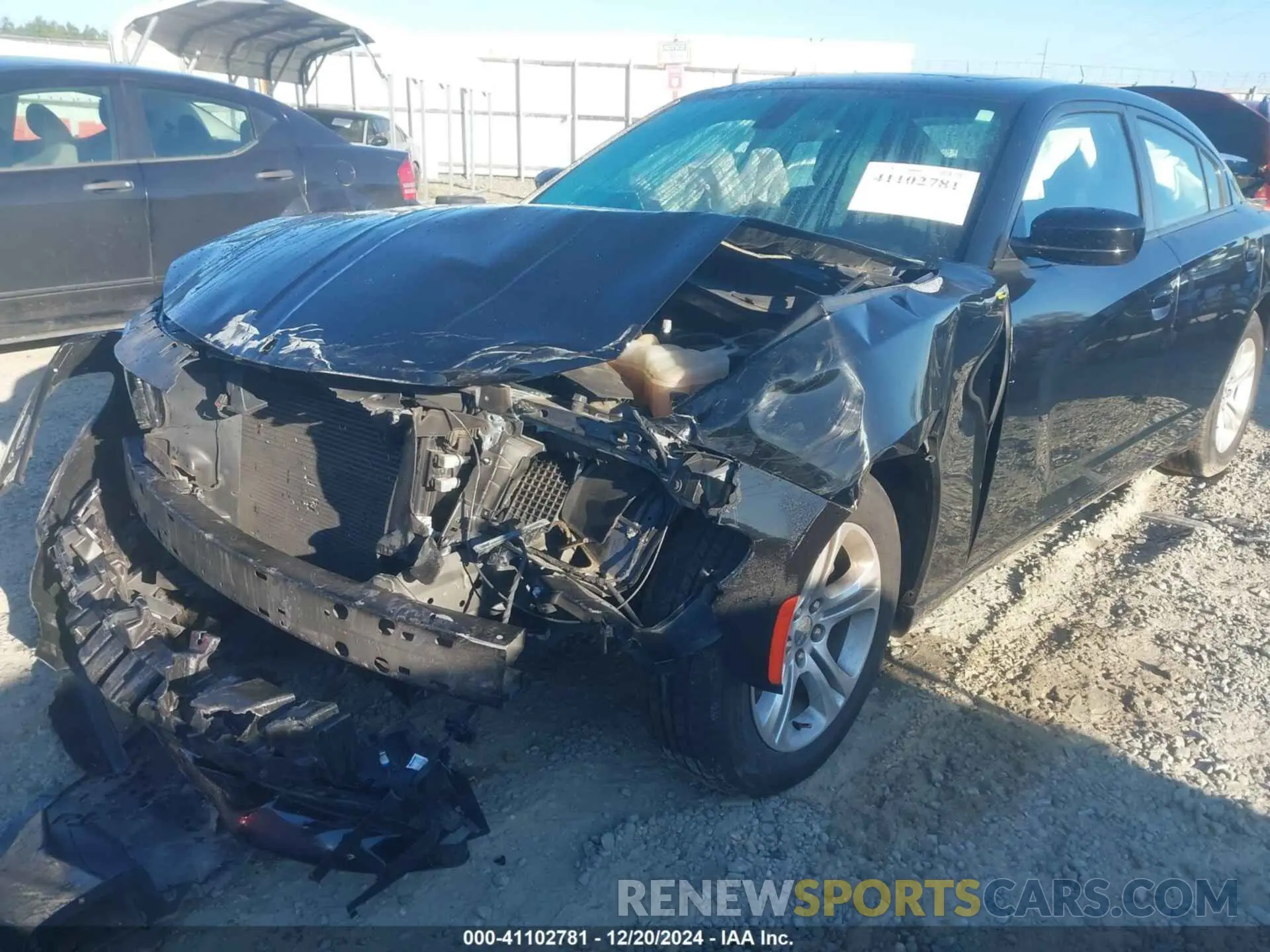 6 fotografías del automóvil dañado 2C3CDXBG6LH146797 DODGE CHARGER 2020