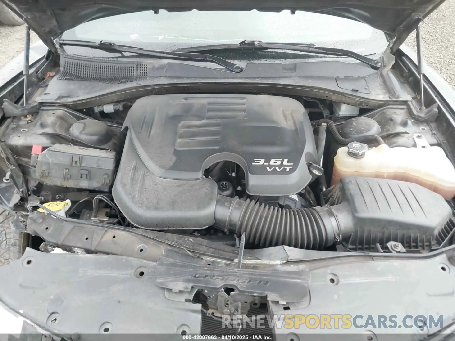 10 fotografías del automóvil dañado 2C3CDXBG6LH160828 DODGE CHARGER 2020