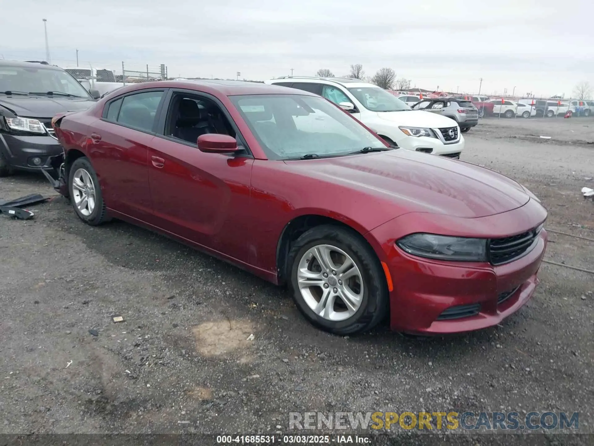 1 fotografías del automóvil dañado 2C3CDXBG8LH140371 DODGE CHARGER 2020