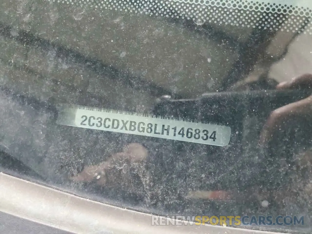12 fotografías del automóvil dañado 2C3CDXBG8LH146834 DODGE CHARGER 2020