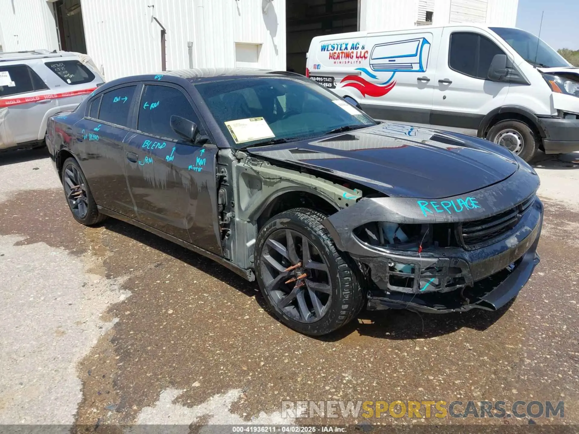 1 fotografías del automóvil dañado 2C3CDXBG8LH150267 DODGE CHARGER 2020