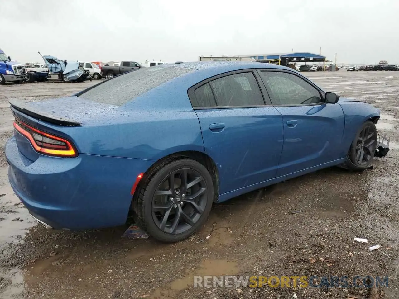 3 fotografías del automóvil dañado 2C3CDXBG8LH177663 DODGE CHARGER 2020