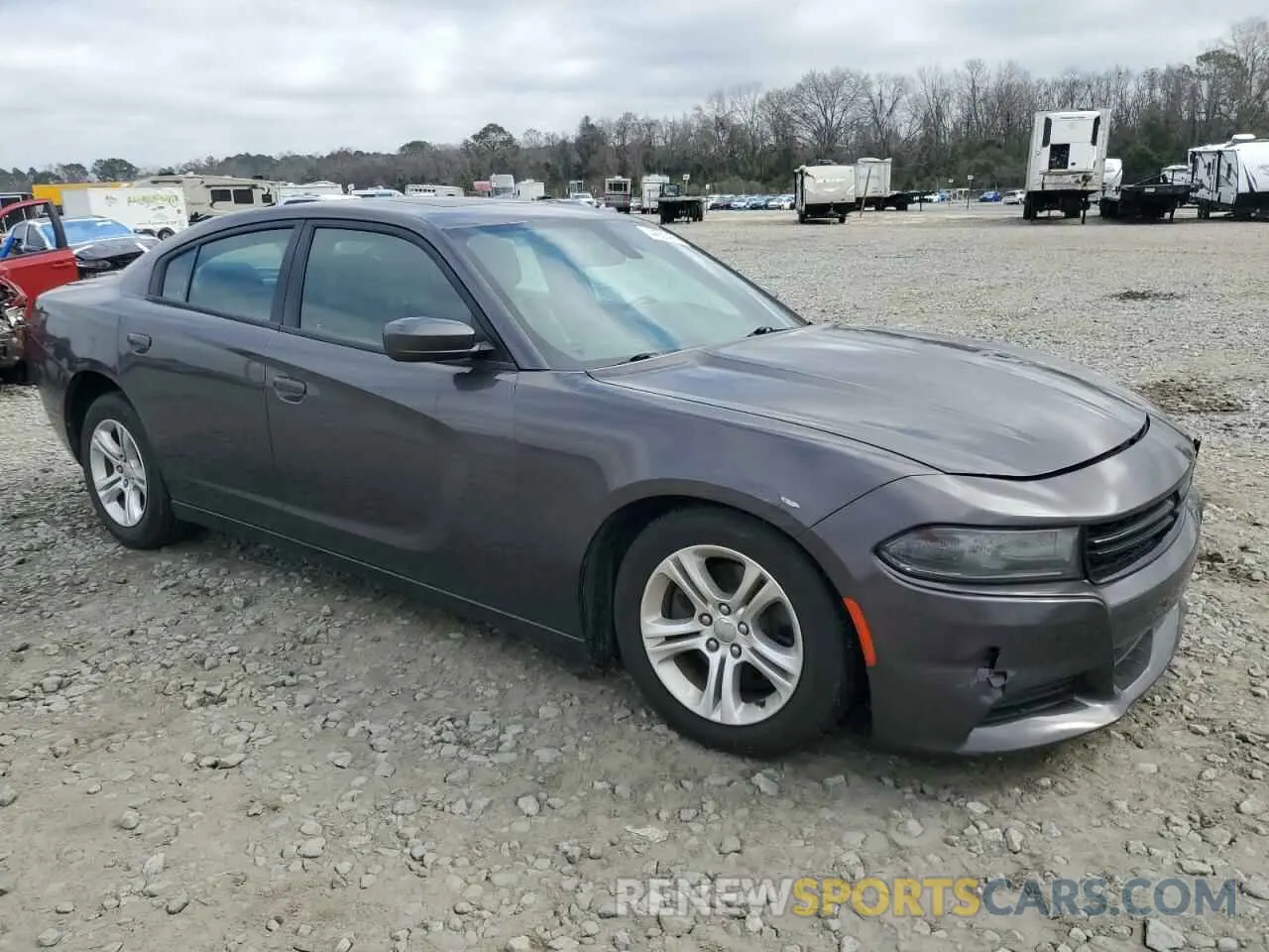 4 fotografías del automóvil dañado 2C3CDXBG9LH144123 DODGE CHARGER 2020