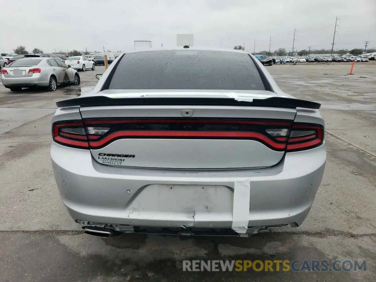 6 fotografías del automóvil dañado 2C3CDXBG9LH176716 DODGE CHARGER 2020