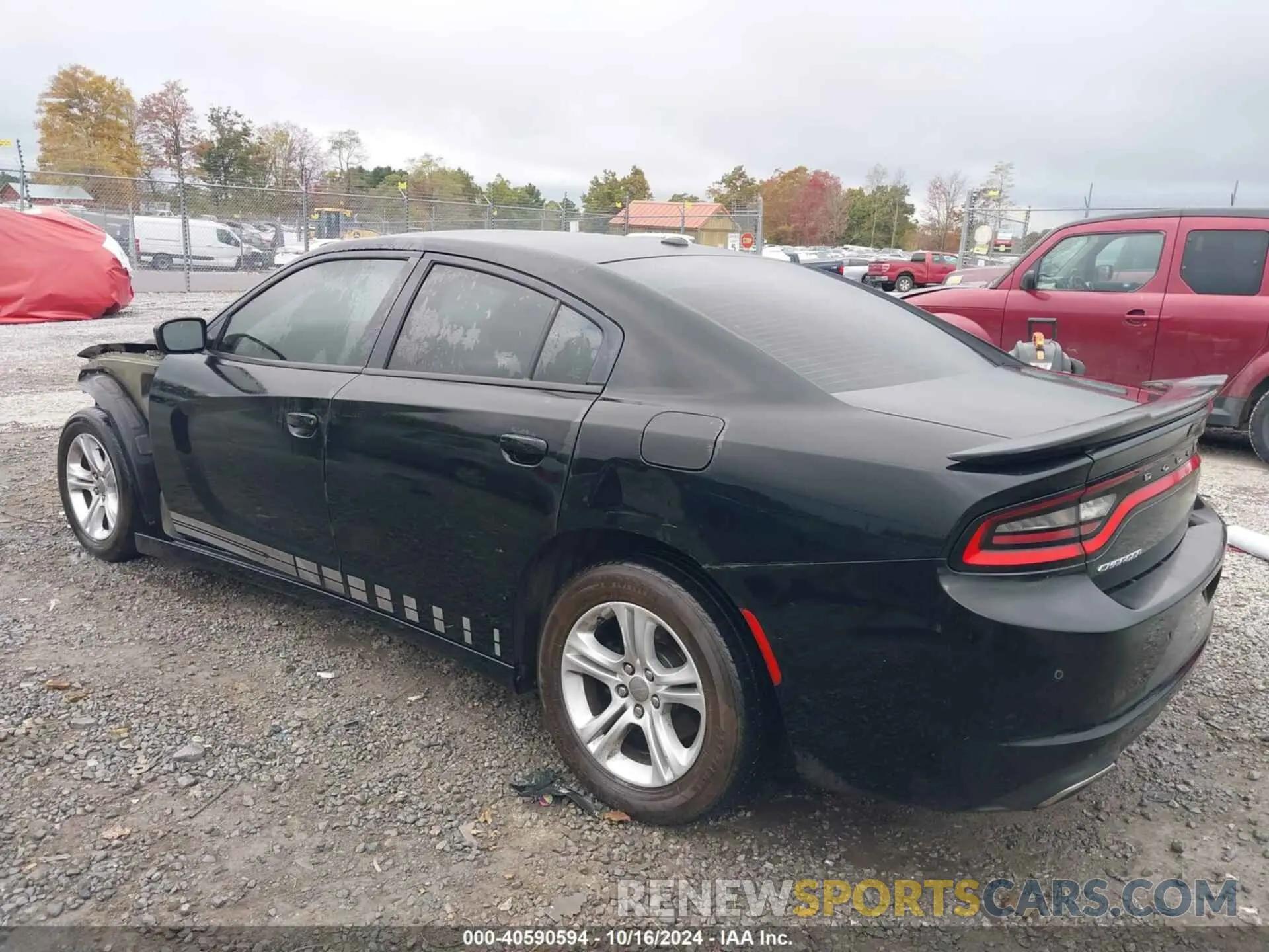 3 fotografías del automóvil dañado 2C3CDXBGXLH116282 DODGE CHARGER 2020