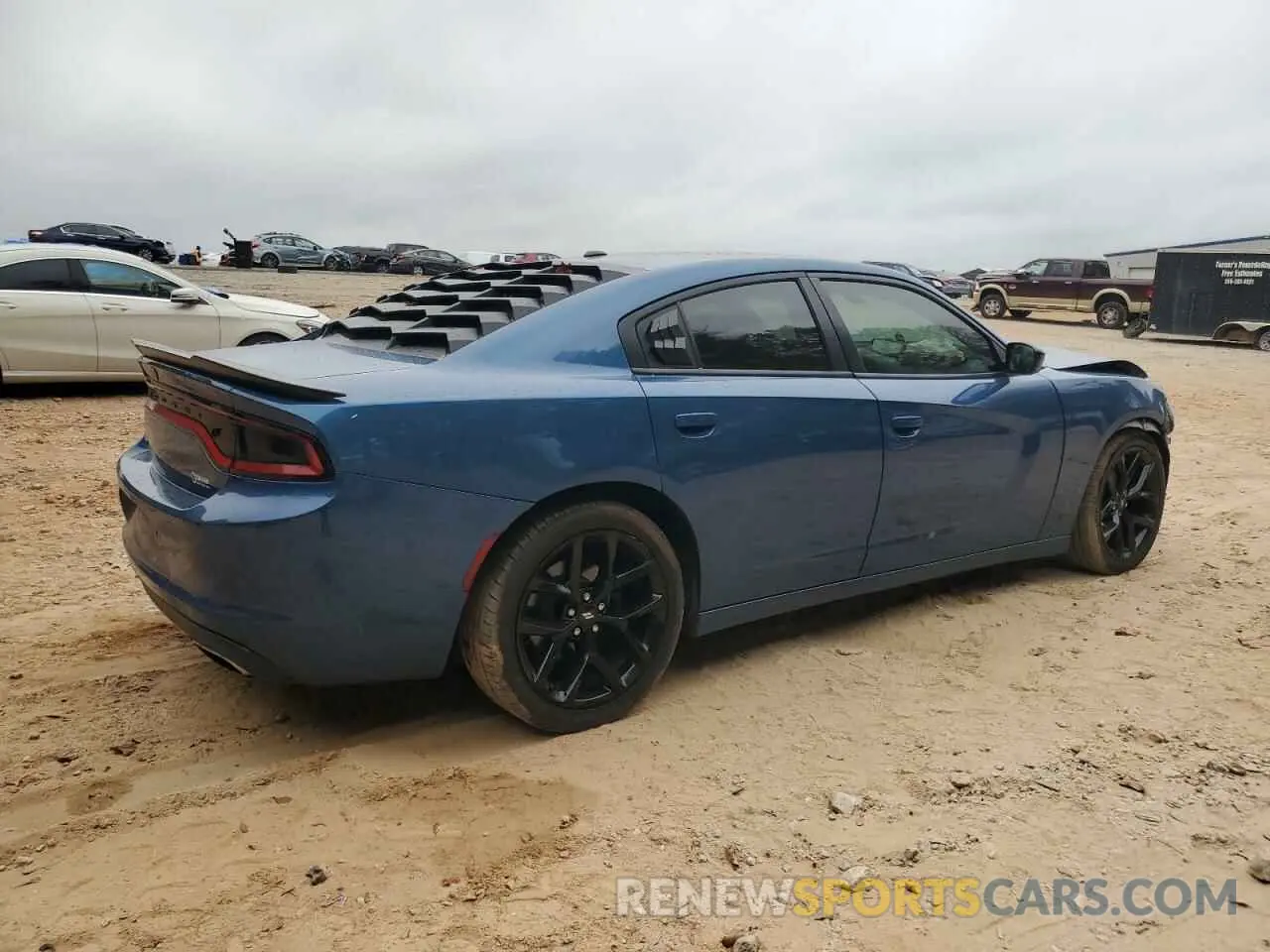 3 fotografías del automóvil dañado 2C3CDXBGXLH150576 DODGE CHARGER 2020
