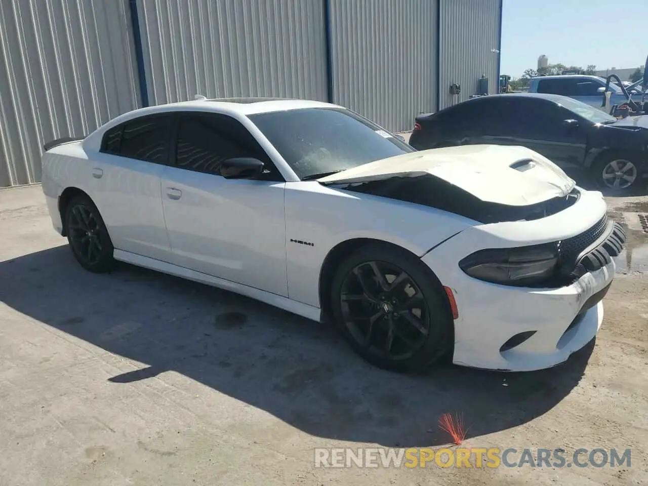 4 fotografías del automóvil dañado 2C3CDXCT0LH233171 DODGE CHARGER 2020