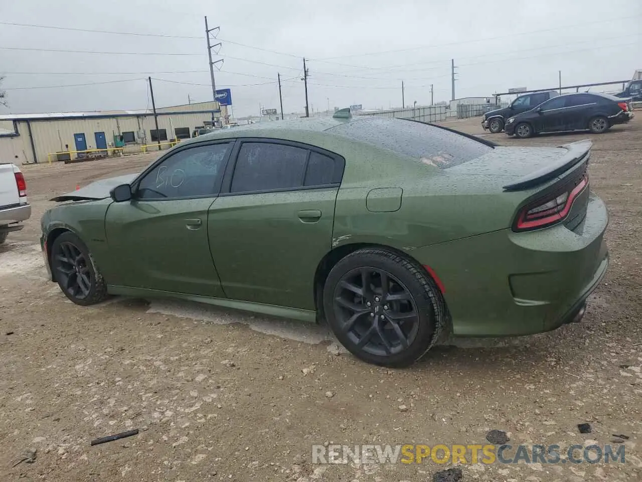 2 fotografías del automóvil dañado 2C3CDXCT1LH153734 DODGE CHARGER 2020