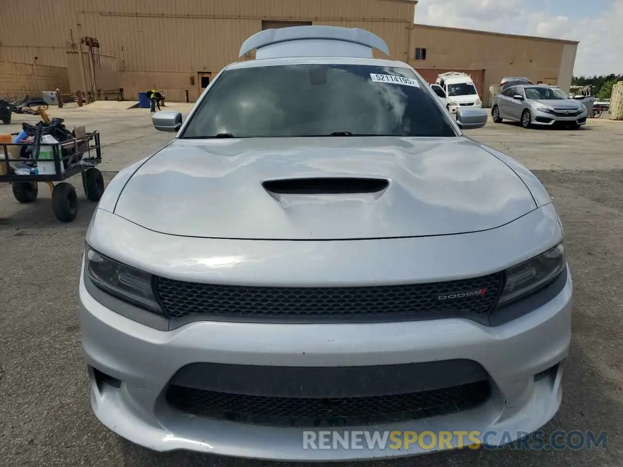 5 fotografías del automóvil dañado 2C3CDXCT2LH199590 DODGE CHARGER 2020