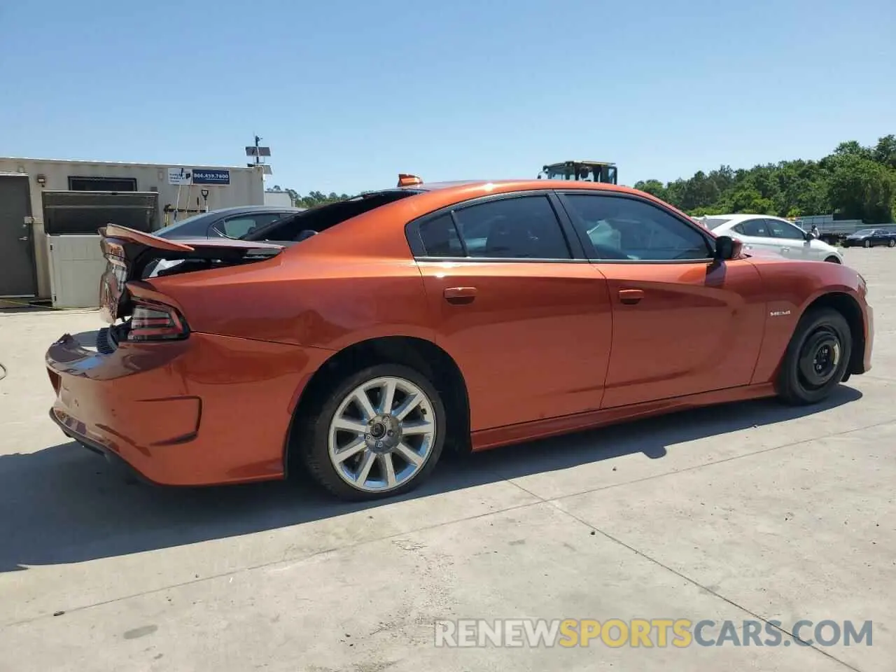 3 fotografías del automóvil dañado 2C3CDXCT4LH220343 DODGE CHARGER 2020