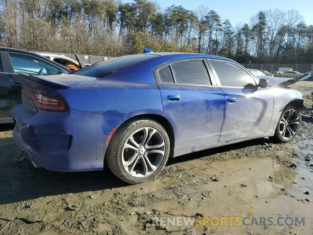 3 fotografías del automóvil dañado 2C3CDXCT4LH245436 DODGE CHARGER 2020