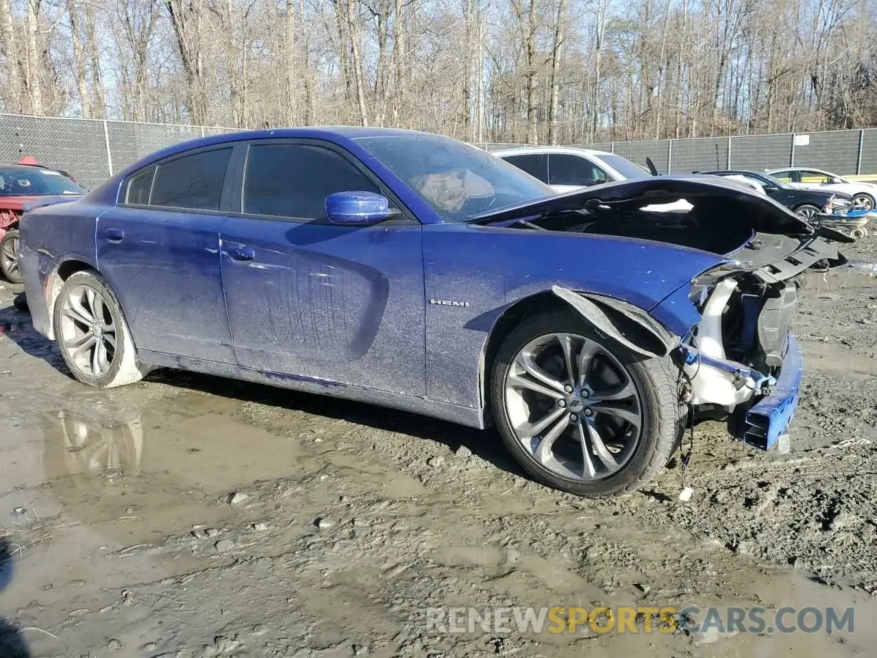 4 fotografías del automóvil dañado 2C3CDXCT4LH245436 DODGE CHARGER 2020