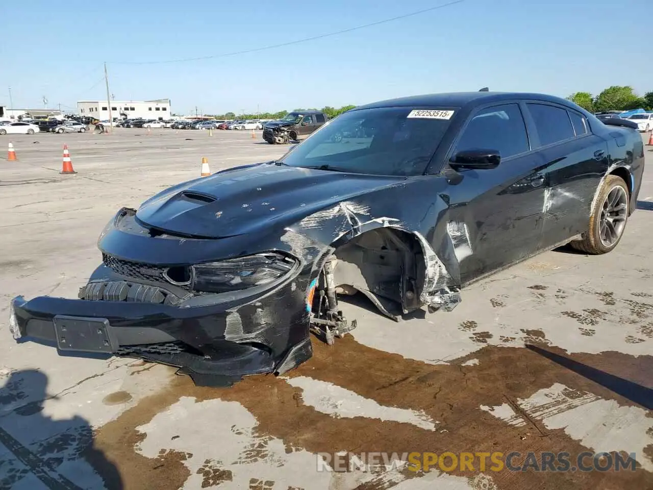 1 fotografías del automóvil dañado 2C3CDXCT5LH167572 DODGE CHARGER 2020