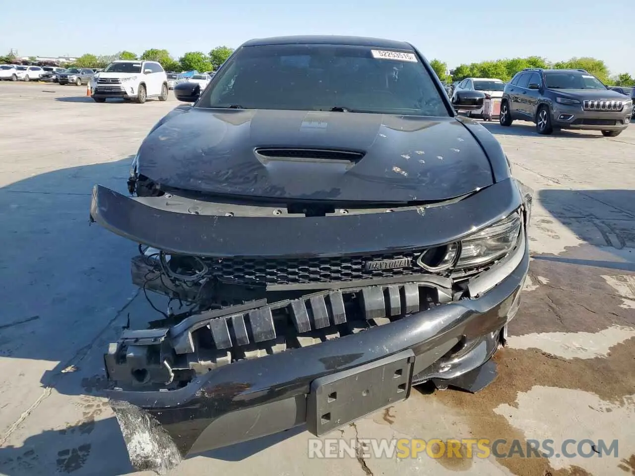 5 fotografías del automóvil dañado 2C3CDXCT5LH167572 DODGE CHARGER 2020
