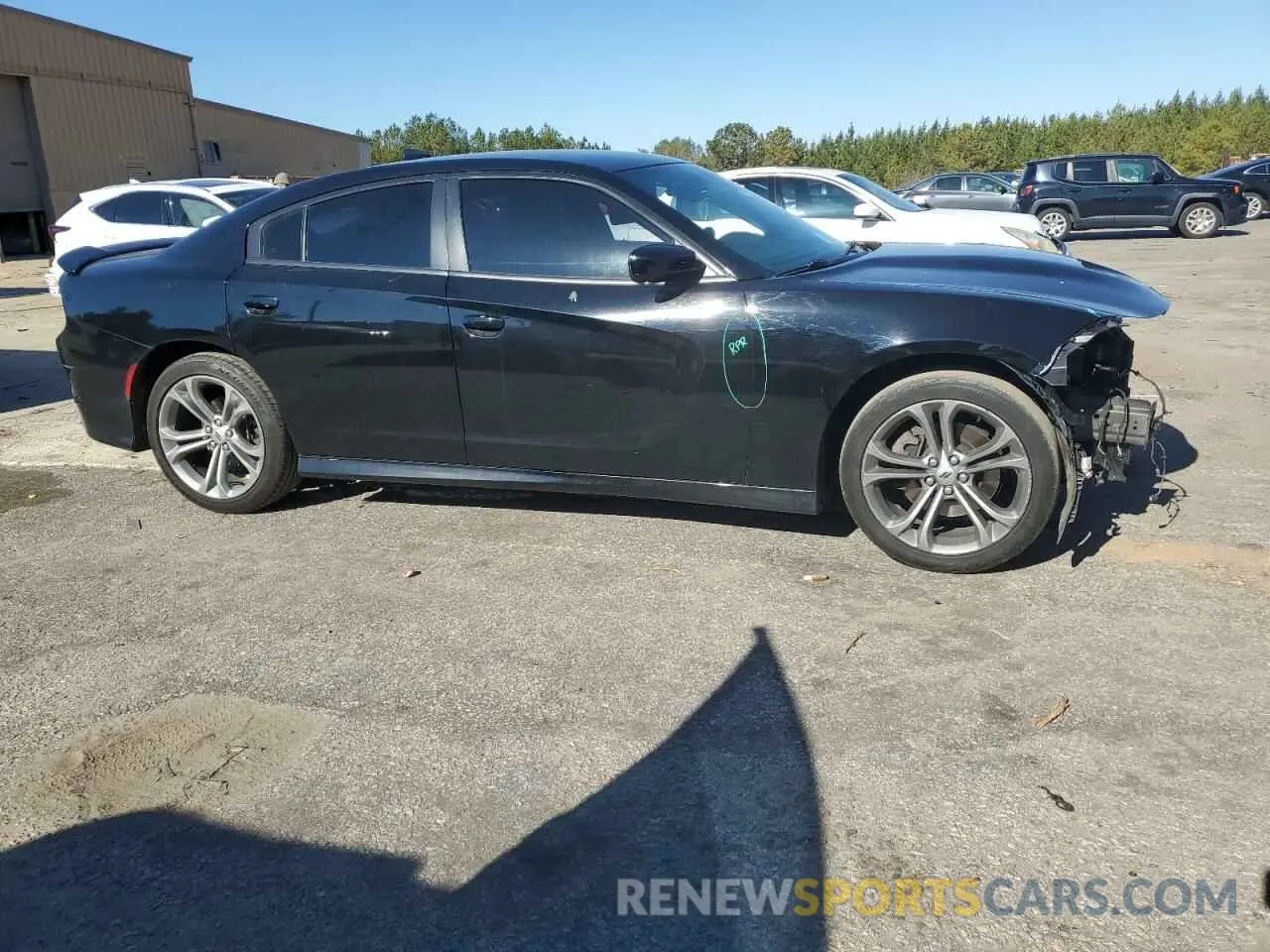 4 fotografías del automóvil dañado 2C3CDXCT8LH106717 DODGE CHARGER 2020
