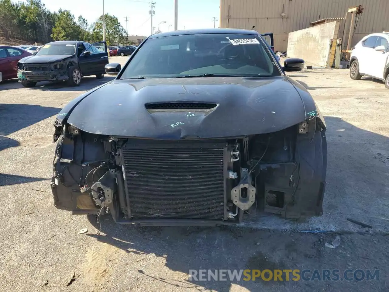 5 fotografías del automóvil dañado 2C3CDXCT8LH106717 DODGE CHARGER 2020