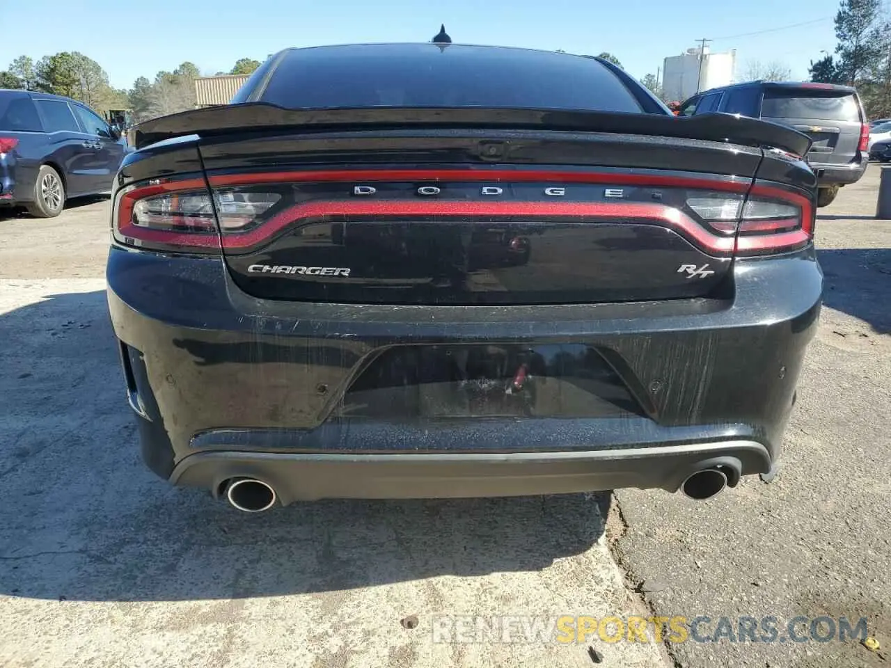 6 fotografías del automóvil dañado 2C3CDXCT8LH106717 DODGE CHARGER 2020
