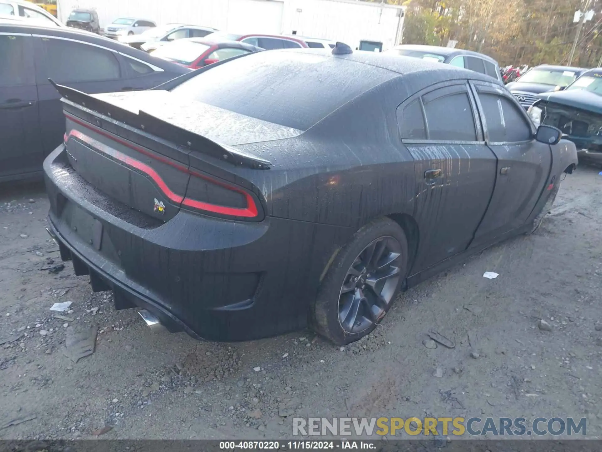 4 fotografías del automóvil dañado 2C3CDXGJ0LH136352 DODGE CHARGER 2020