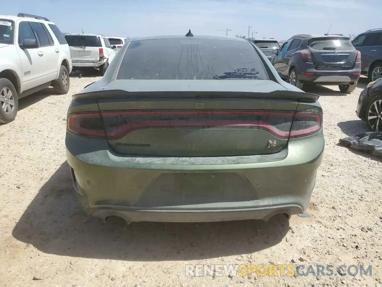 6 fotografías del automóvil dañado 2C3CDXGJ2LH133260 DODGE CHARGER 2020