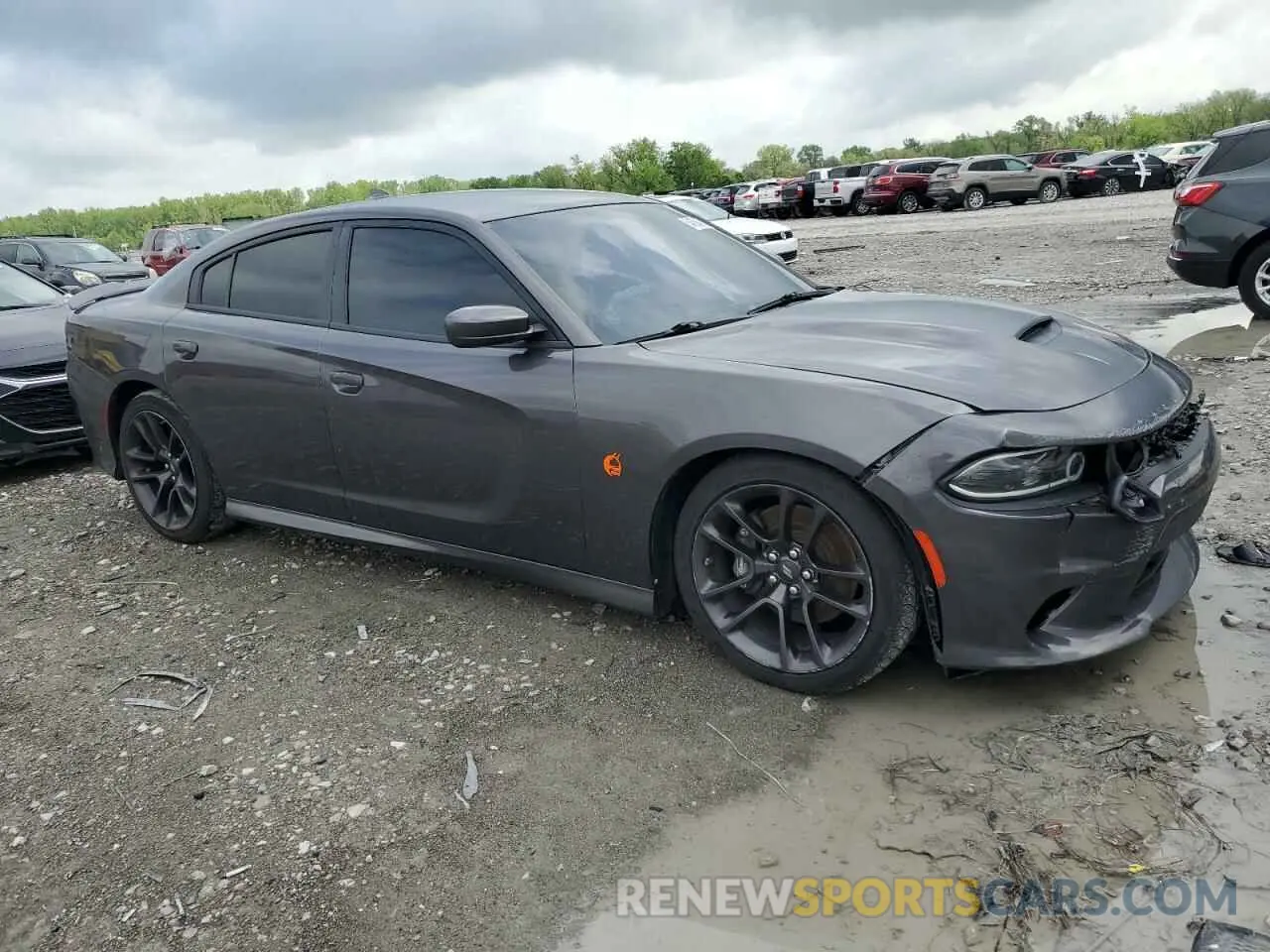 4 fotografías del automóvil dañado 2C3CDXGJ2LH180210 DODGE CHARGER 2020