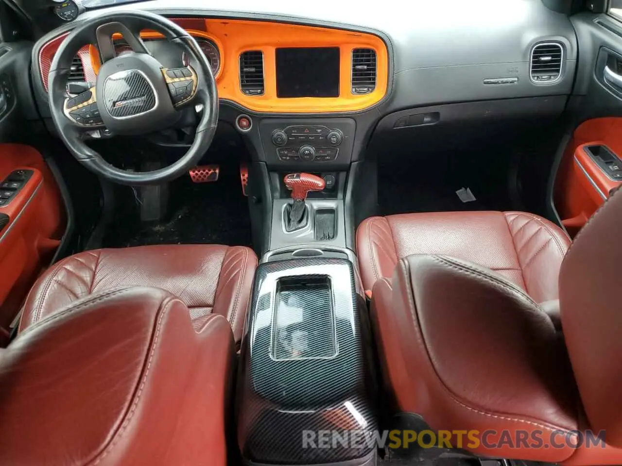 8 fotografías del automóvil dañado 2C3CDXGJ2LH192289 DODGE CHARGER 2020