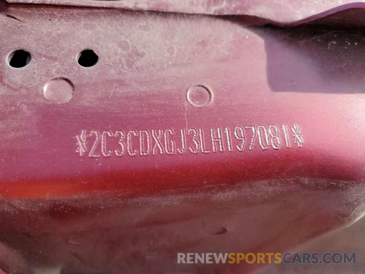 14 fotografías del automóvil dañado 2C3CDXGJ3LH197081 DODGE CHARGER 2020