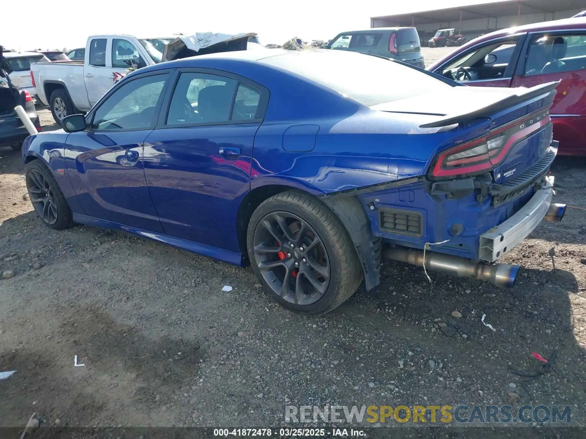 3 fotografías del automóvil dañado 2C3CDXGJ4LH157432 DODGE CHARGER 2020