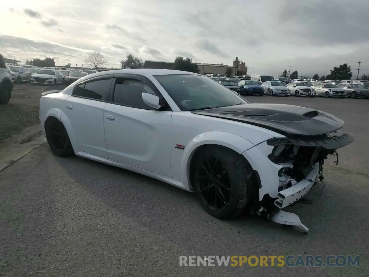 4 fotografías del automóvil dañado 2C3CDXGJ5LH149744 DODGE CHARGER 2020