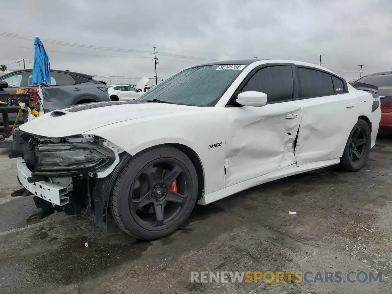 1 fotografías del automóvil dañado 2C3CDXGJ5LH180315 DODGE CHARGER 2020
