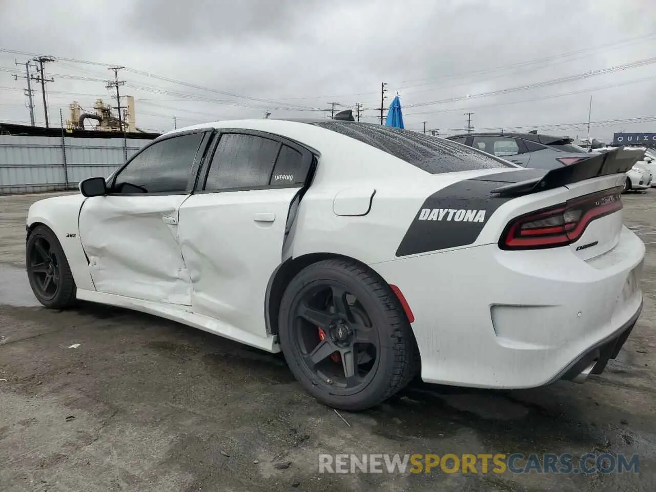 2 fotografías del automóvil dañado 2C3CDXGJ5LH180315 DODGE CHARGER 2020