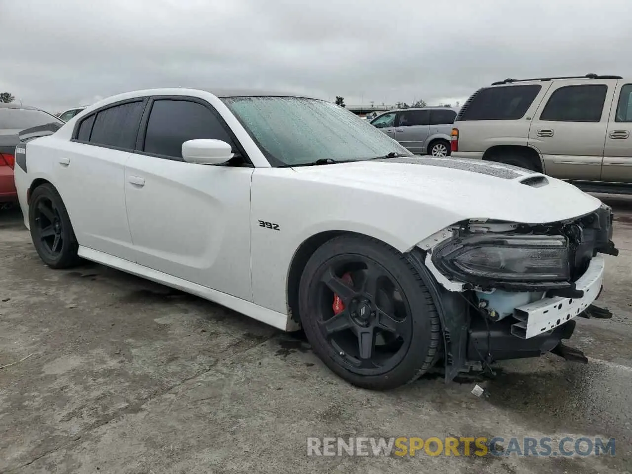 4 fotografías del automóvil dañado 2C3CDXGJ5LH180315 DODGE CHARGER 2020