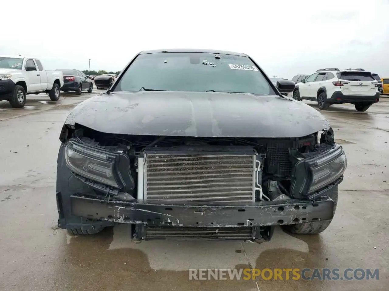 5 fotografías del automóvil dañado 2C3CDXGJ5LH219503 DODGE CHARGER 2020
