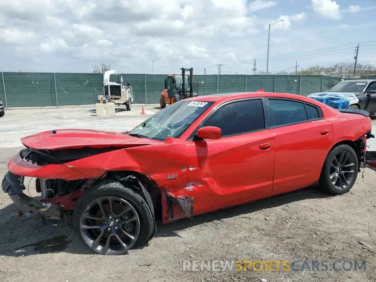 1 fotografías del automóvil dañado 2C3CDXGJ7LH232317 DODGE CHARGER 2020