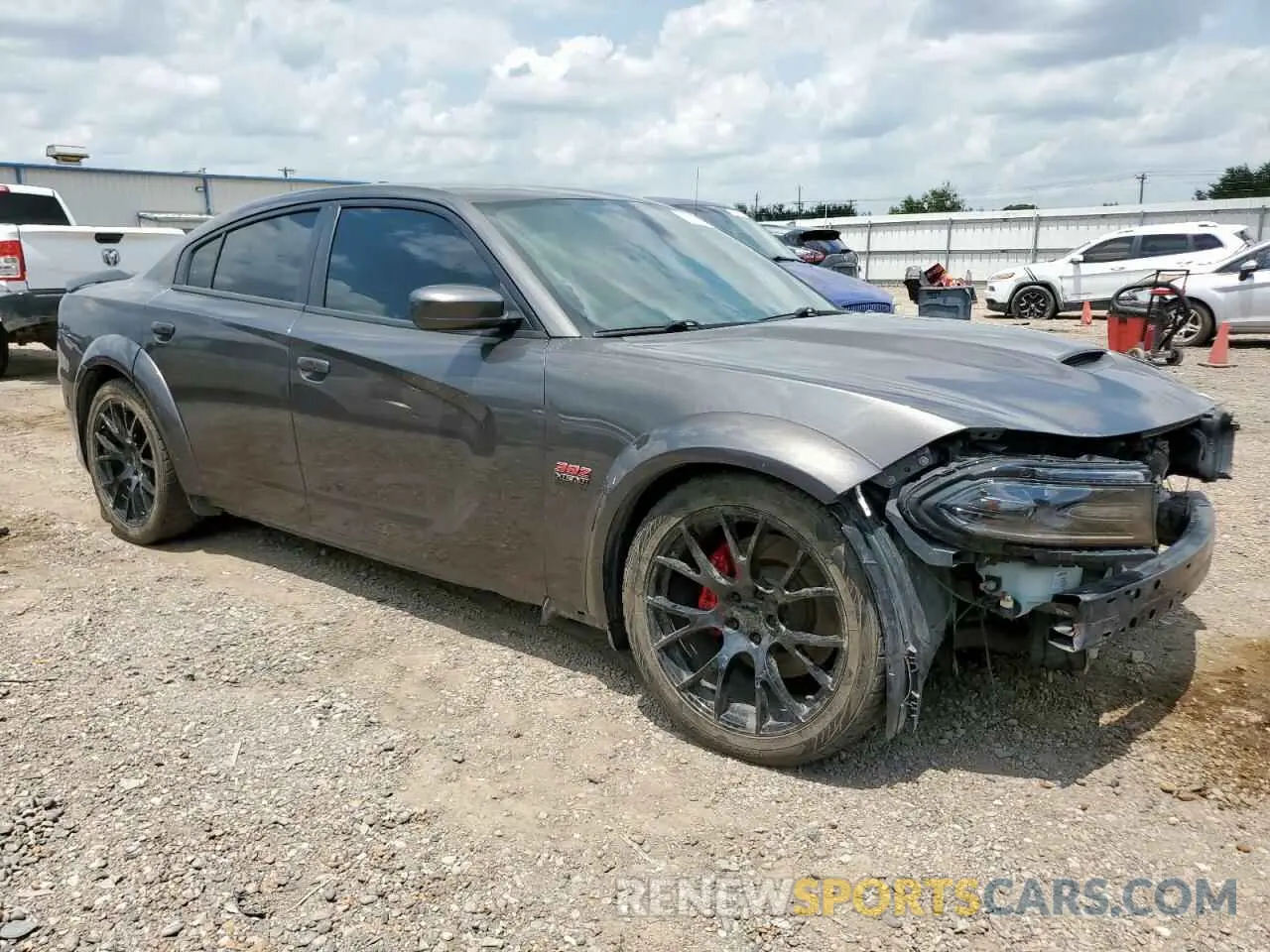 4 fotografías del automóvil dañado 2C3CDXGJ8LH107388 DODGE CHARGER 2020