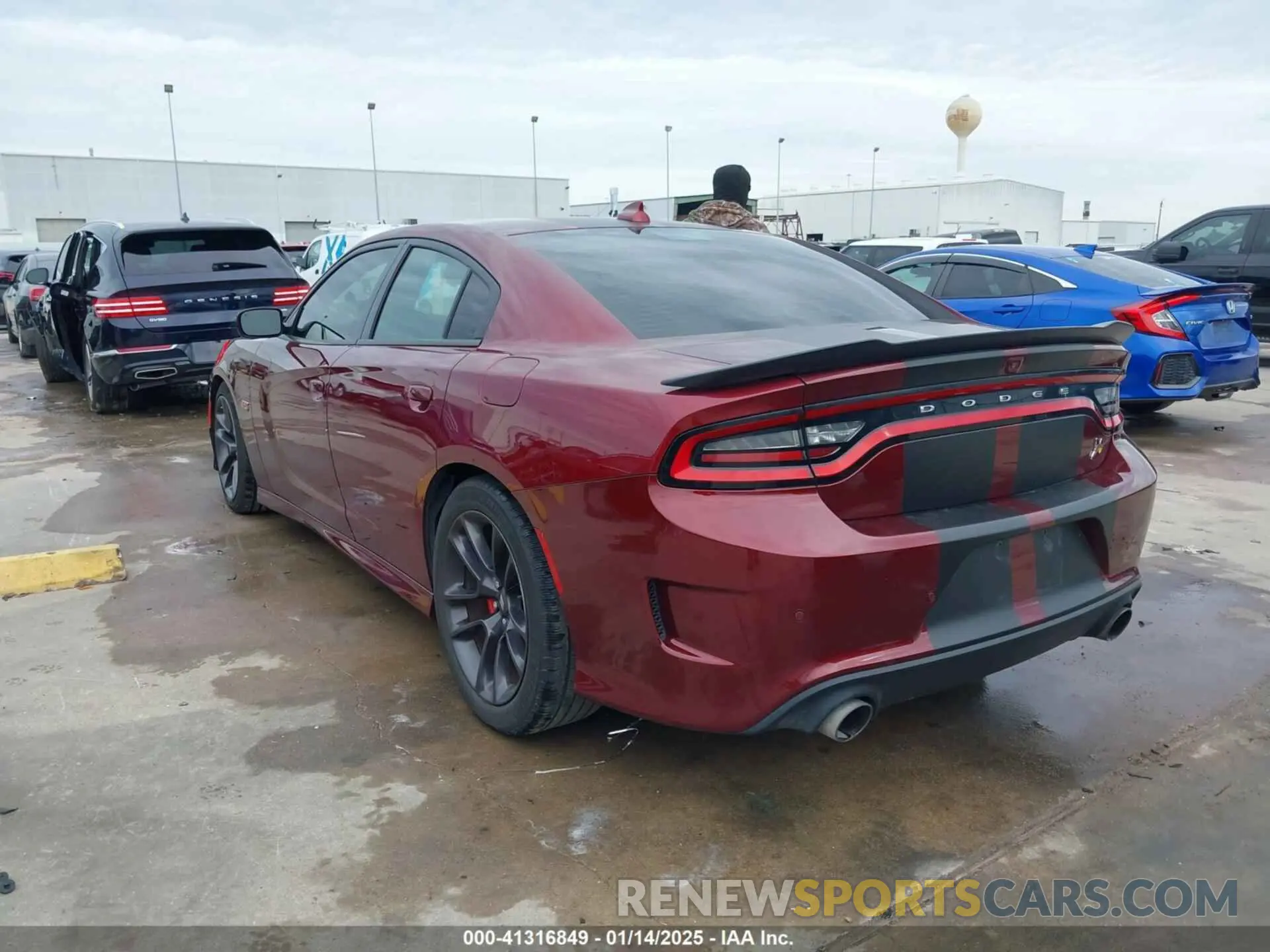 3 fotografías del automóvil dañado 2C3CDXGJ8LH132985 DODGE CHARGER 2020