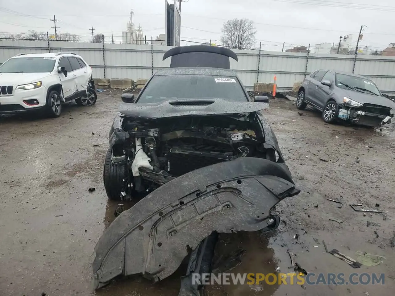 5 fotografías del automóvil dañado 2C3CDXGJXLH153255 DODGE CHARGER 2020