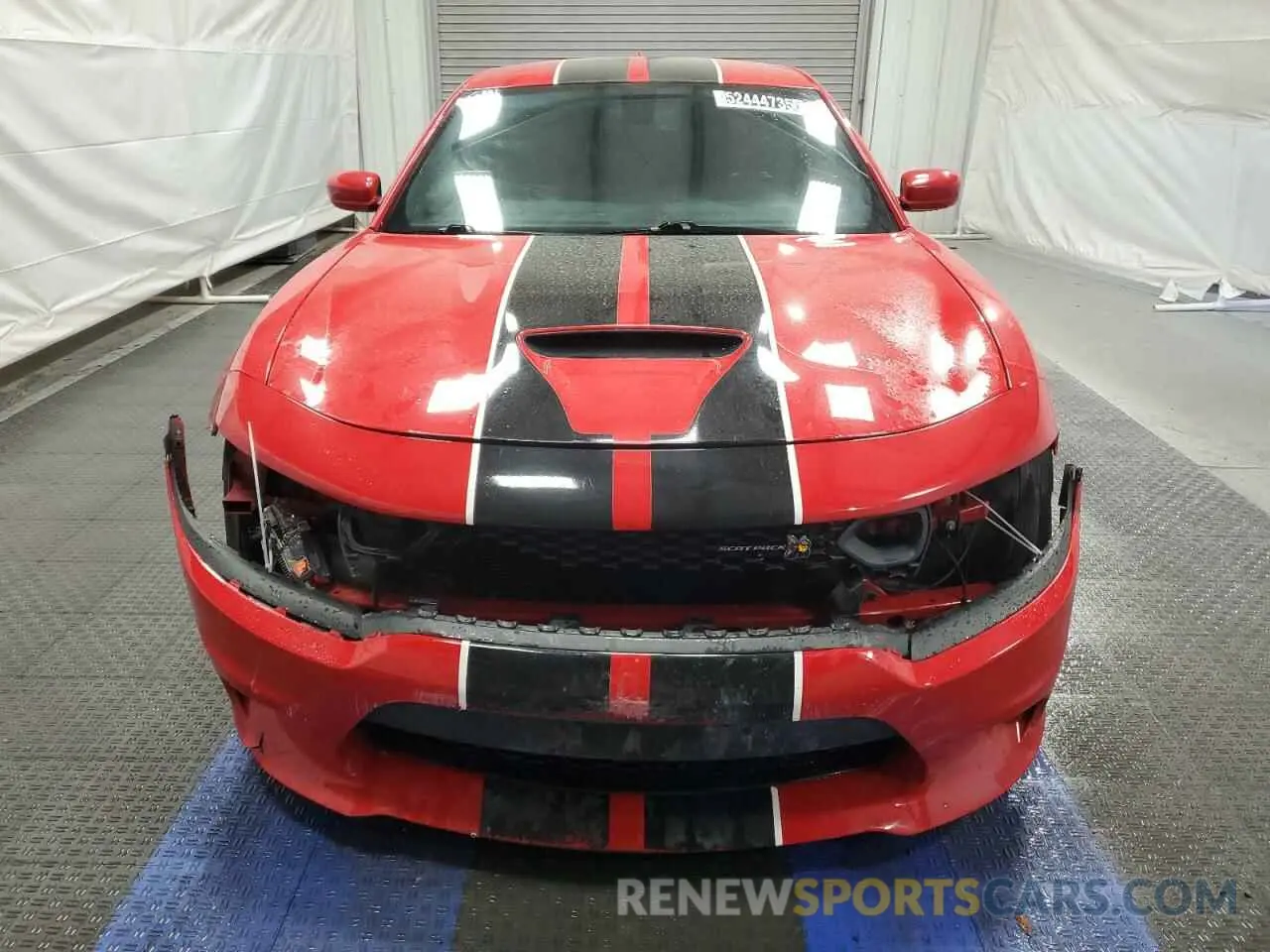 5 fotografías del automóvil dañado 2C3CDXGJXLH254814 DODGE CHARGER 2020