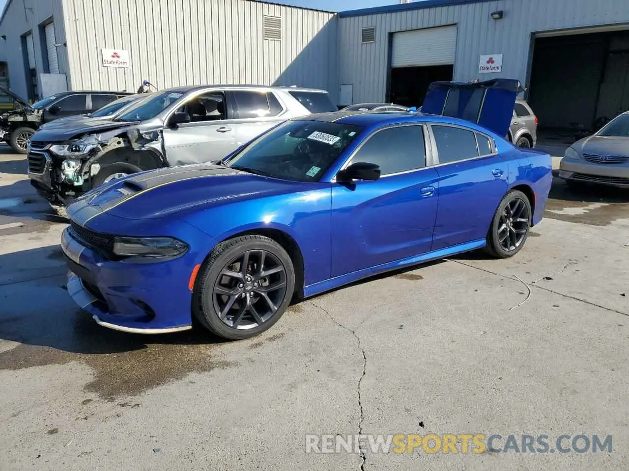 1 fotografías del automóvil dañado 2C3CDXHG1LH109003 DODGE CHARGER 2020