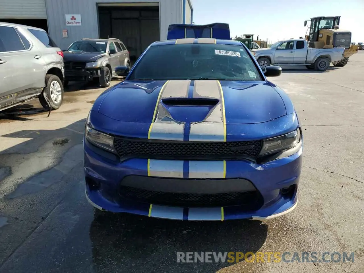 5 fotografías del automóvil dañado 2C3CDXHG1LH109003 DODGE CHARGER 2020