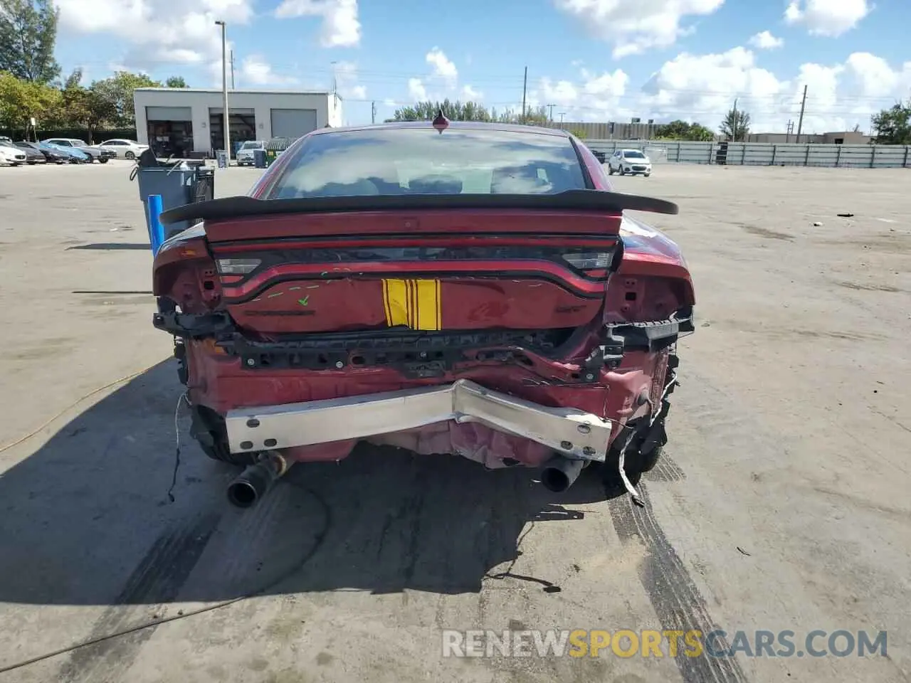 6 fotografías del automóvil dañado 2C3CDXHG2LH183451 DODGE CHARGER 2020