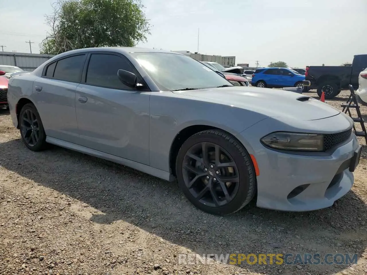4 fotografías del automóvil dañado 2C3CDXHG3LH251773 DODGE CHARGER 2020