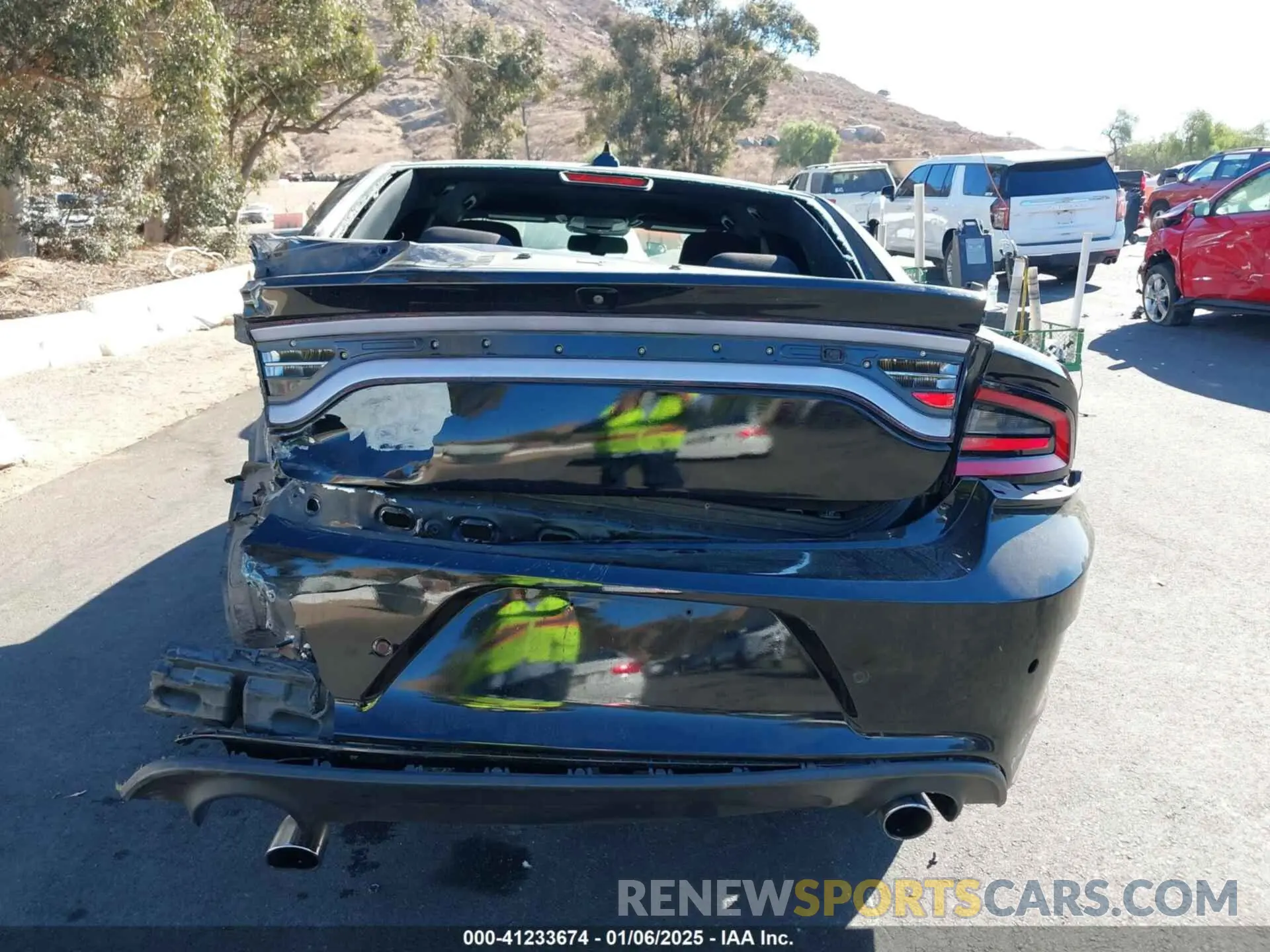 17 fotografías del automóvil dañado 2C3CDXHG4LH216899 DODGE CHARGER 2020