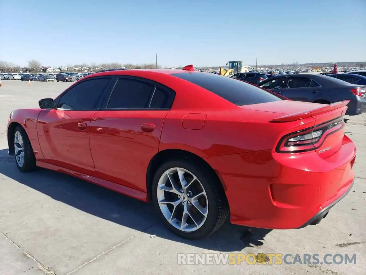 2 fotografías del automóvil dañado 2C3CDXHG8LH186483 DODGE CHARGER 2020